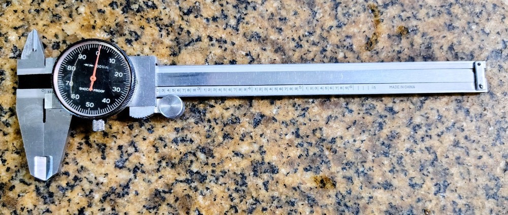 🗽6" DIAL CALIPER MACHINIST/ TOOLMAKER
