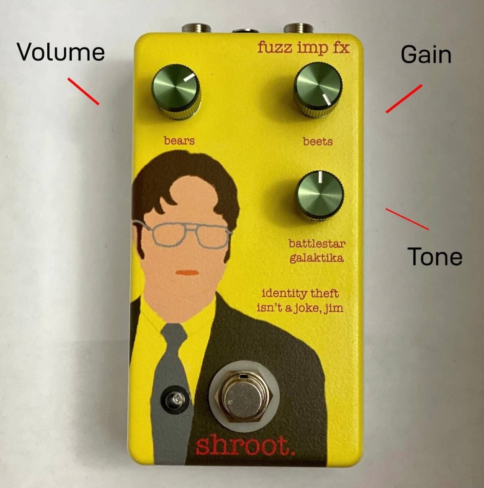 Fuzz Imp Shroot Overdrive/Distortion Guitar Effect Pedal