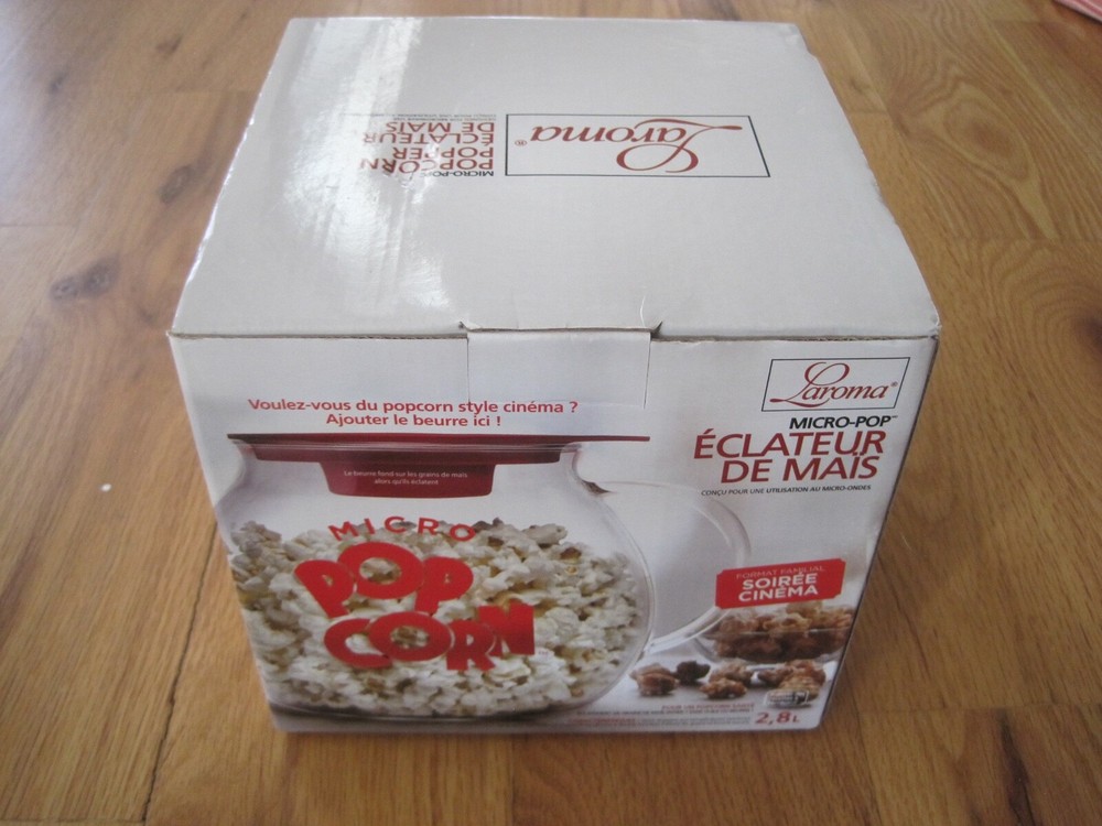 Laroma Popcorn Popper Microwave NIB