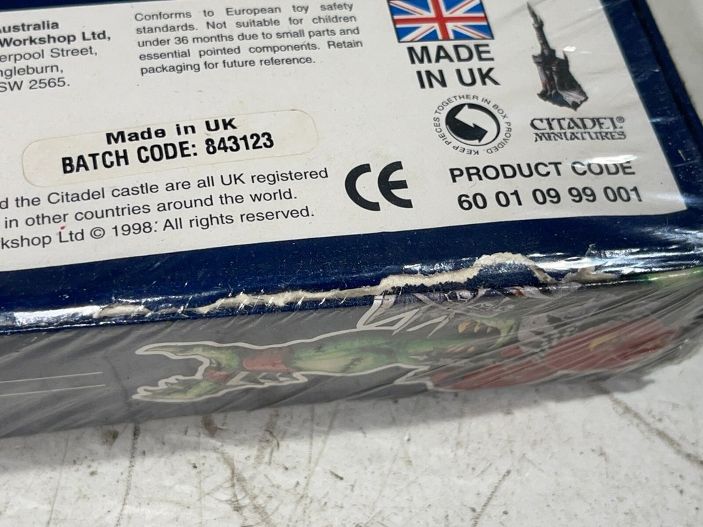 Blood Bowl Third Edition (1998) - Games Workshop Warhammer SEALED