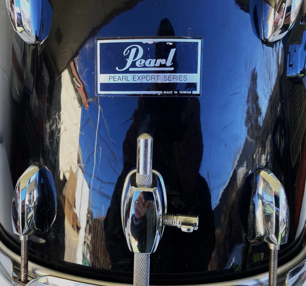 Pearl Export 13" x 11" floor tom - converted