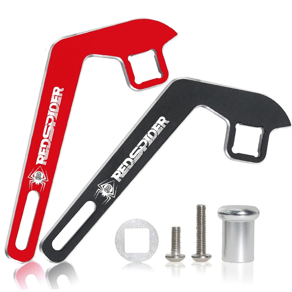 Aluminum Transmitter Steering Wheel Trigger One-Handed Control Adapter Red