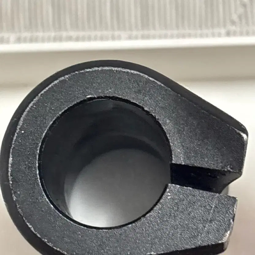 Black Stunt Scooter Clamp - Heavy Used, Functional