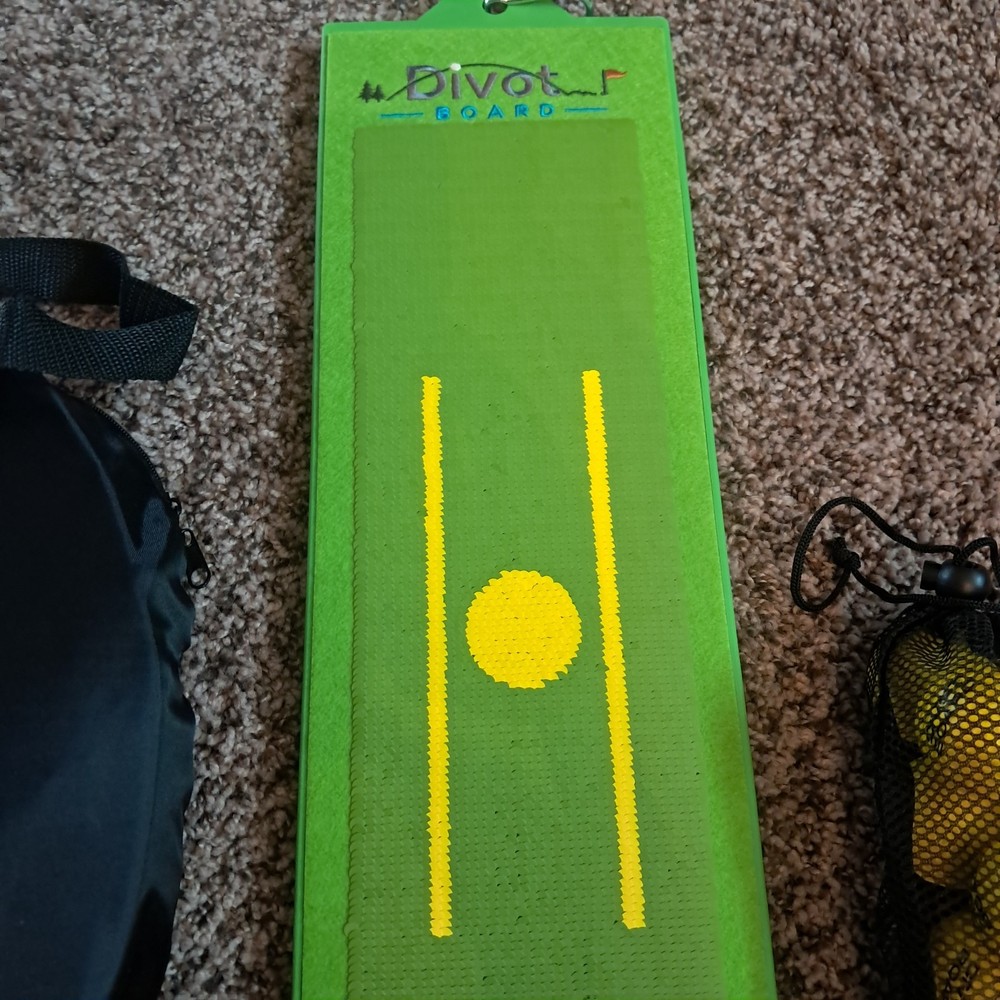 Divot Board Value Pack. Golf Tool Board Net Balls New Open Box