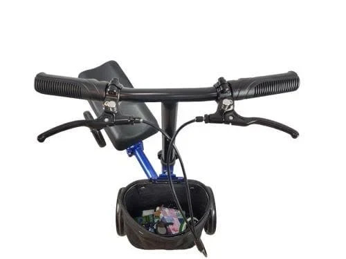 Blue Jay Keep Me Moving Steerable Folding Knee Scooter Blue