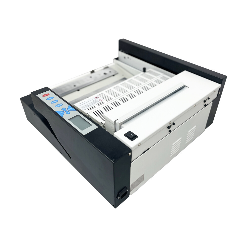 Automatic Paper Binding Machine 13.4" Book Sheet Glue Coating & Binding Machine