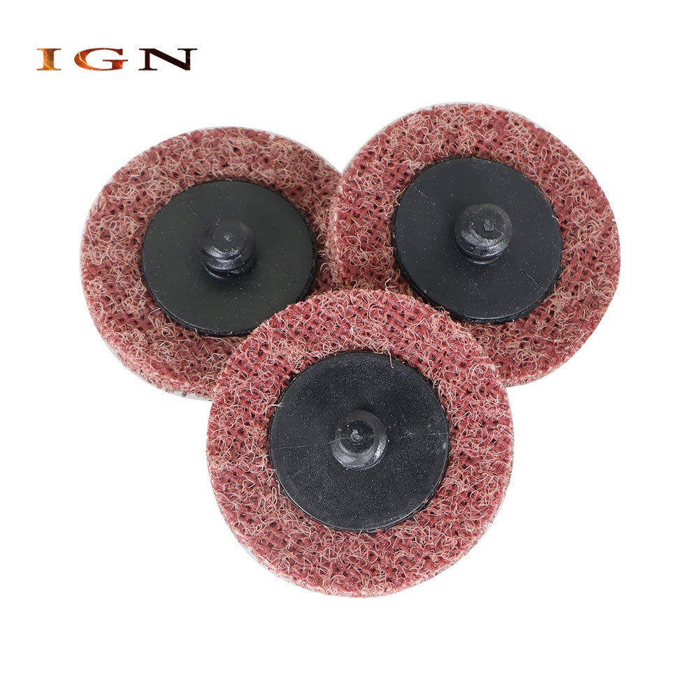 50 Pieces 2 Inch Surface Conditioning Discs Roll Lock Die Grinder Sanding Pads