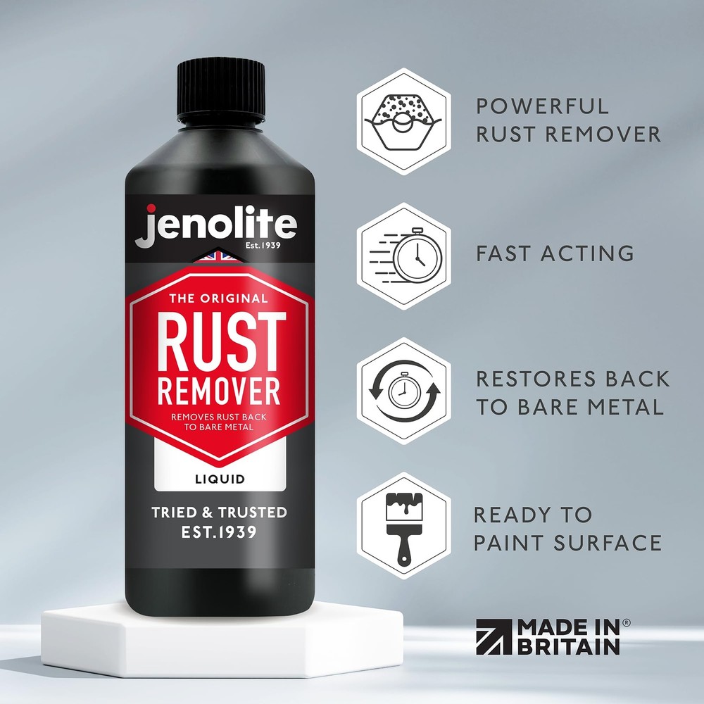 Rust Remover Liquid. For quick treatment of rust, back to blank...