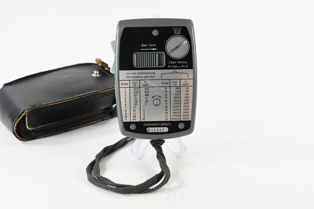 Gossen Luna Pro cds Light Meter W/case #G471