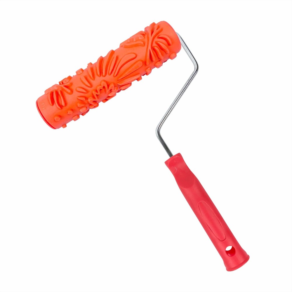 Hanroy 7'' Patterned Paint Roller for Wall Decoration Classic Brick EG310T