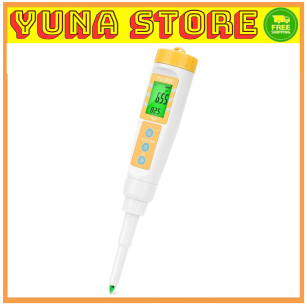 Digital pH Meter for Food Soil and Fermentation Waterproof pH Tester