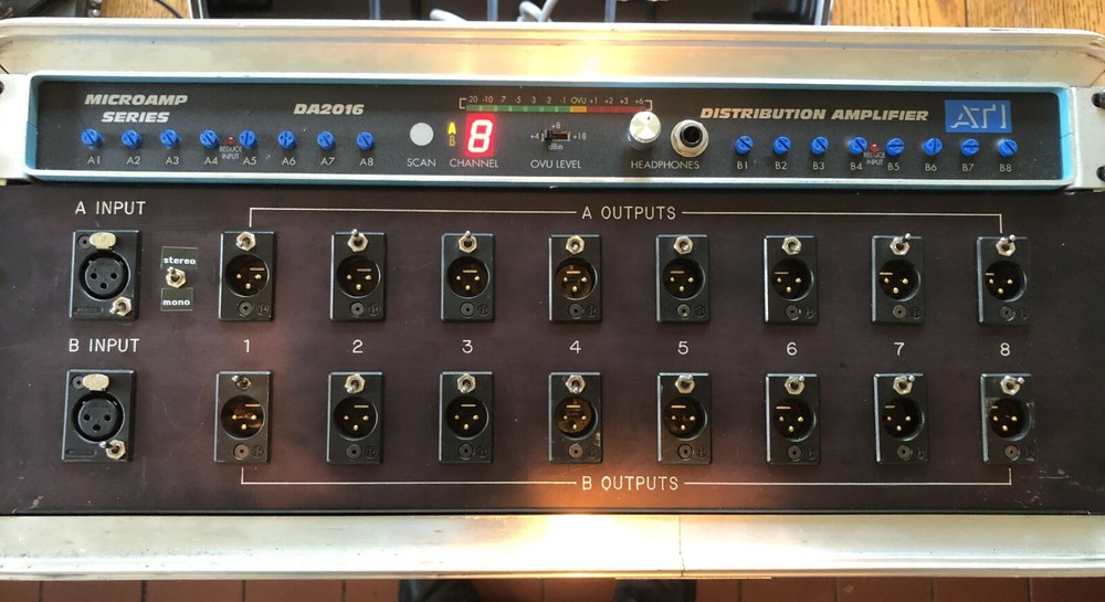 ATI 8 Channel Distribution Amplifier Very Nice!