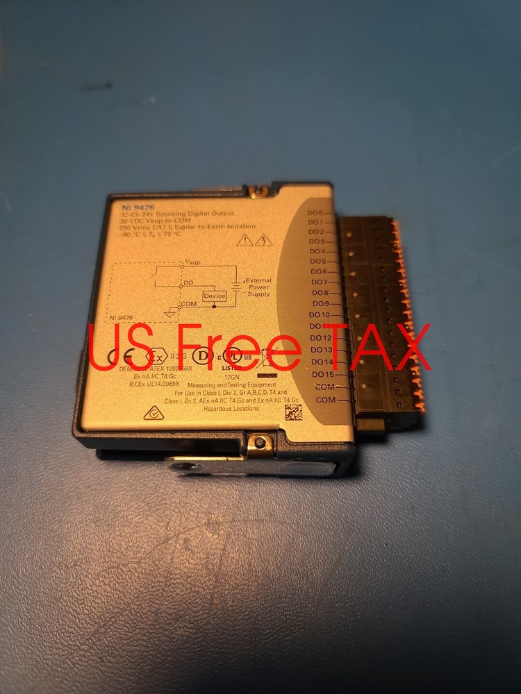 National Instruments Spring NI 9476 cDAQ Sourcing Digital Output Module D400