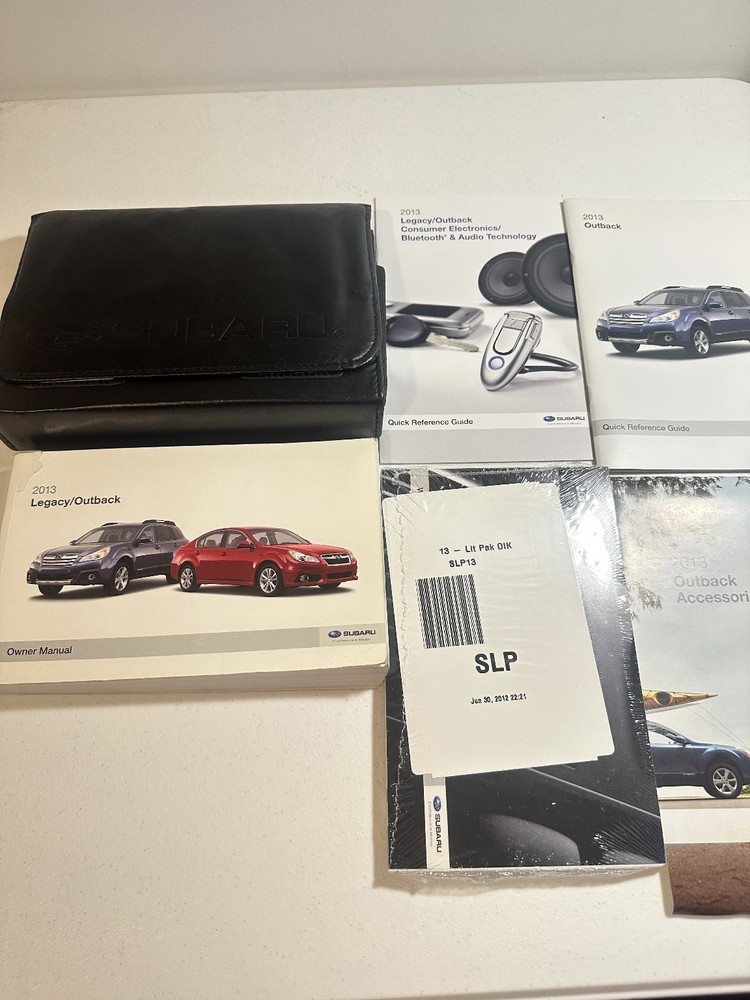 2013 Legacy/Outback Owner Manual Subaru