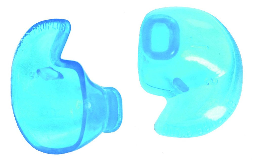 Ear Plus Medical Grade Non Vented Pro Plugs - Large, Blue