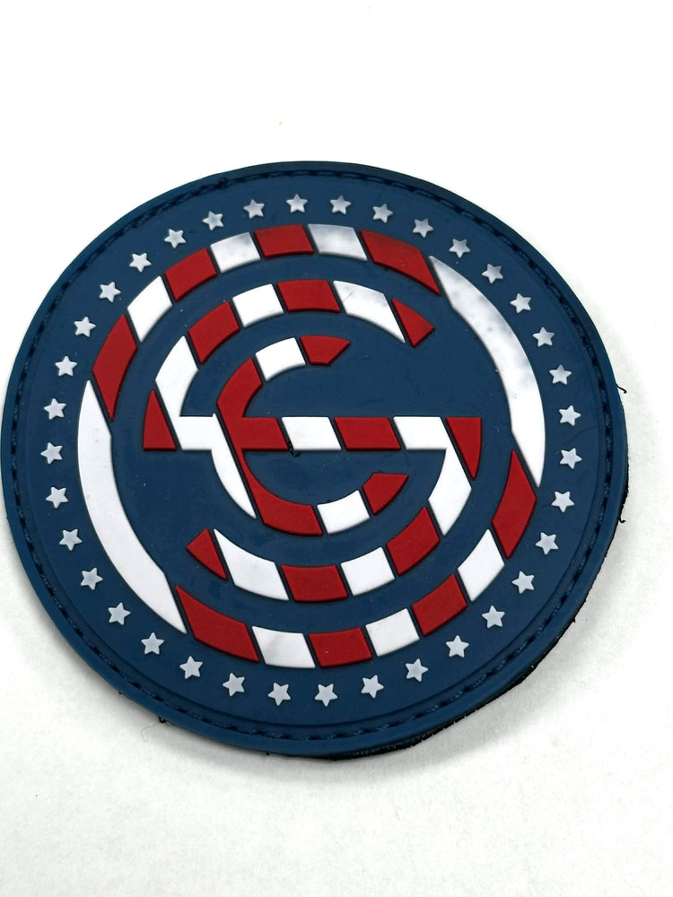 SHOT Show SilencerCo 2 PVC Logo Morale Patch Bundle, Hook & Loop, NEW!