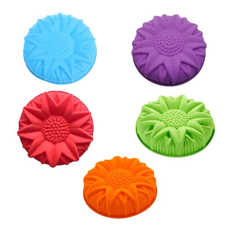 10" Large Silicone Fondant Cake Mold Chocolate Dessert DIY Tools