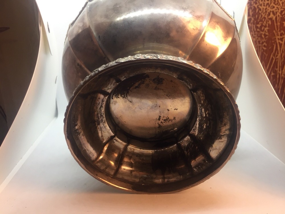 Vintage 1920s Czech 800 Silver Footed Bowl GUC
