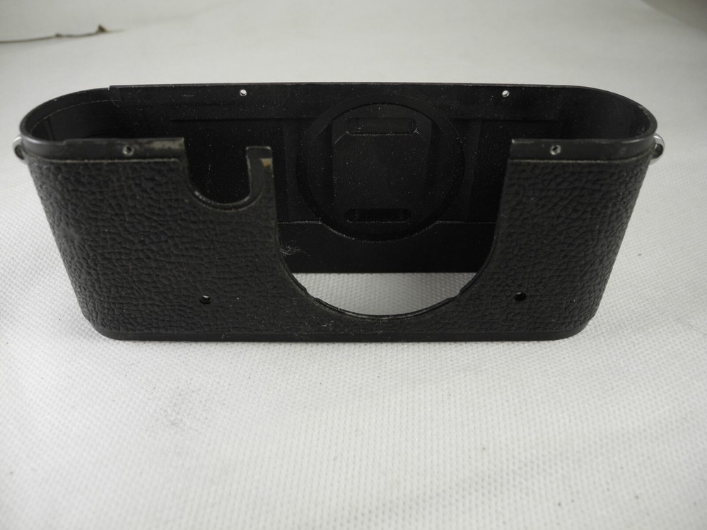 LEICA IIIF BODY SHELL NICE LUGS PERFECT LEATHER NO CRACKS