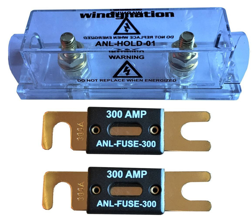 ANL Fuse Holder + Fuse (2Pcs 100A)