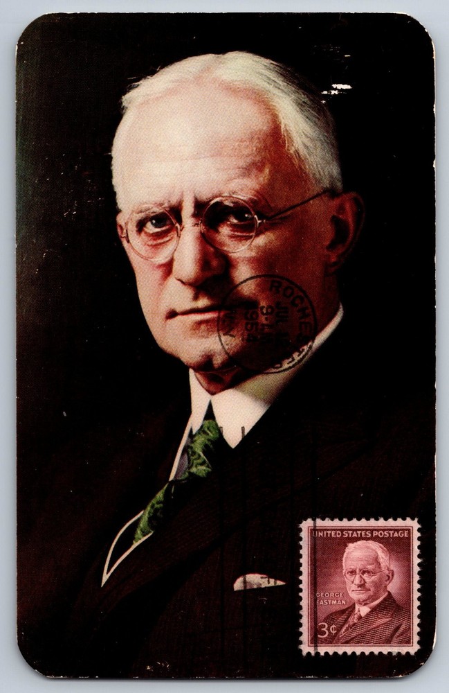 #1062 George Eastman FDC Maxi Card