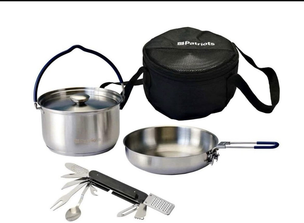 Campfire Stainless Steel Cooking Kit