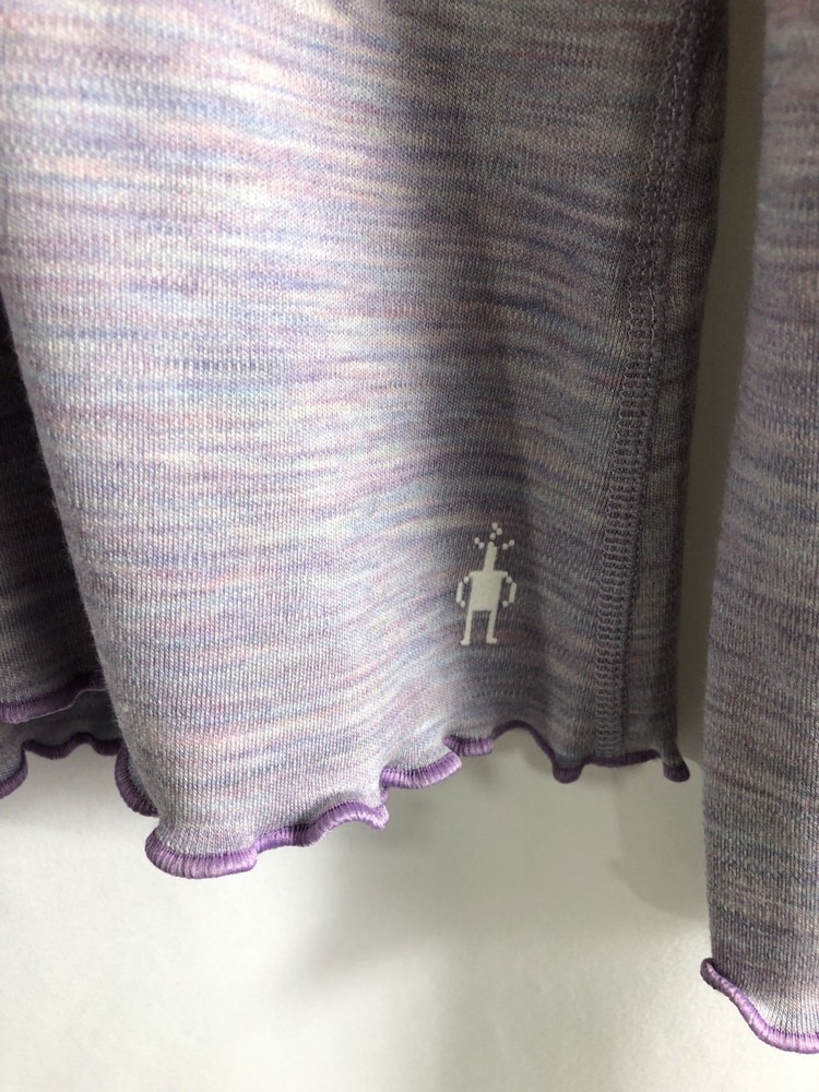 SmartWool Base Layer Top Purple Eclipse Heather Women Size XL - NWT
