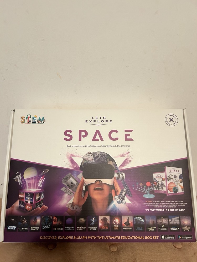 NEW VR LETS EXPLORE SPACE Education Box Set Virtual Reality