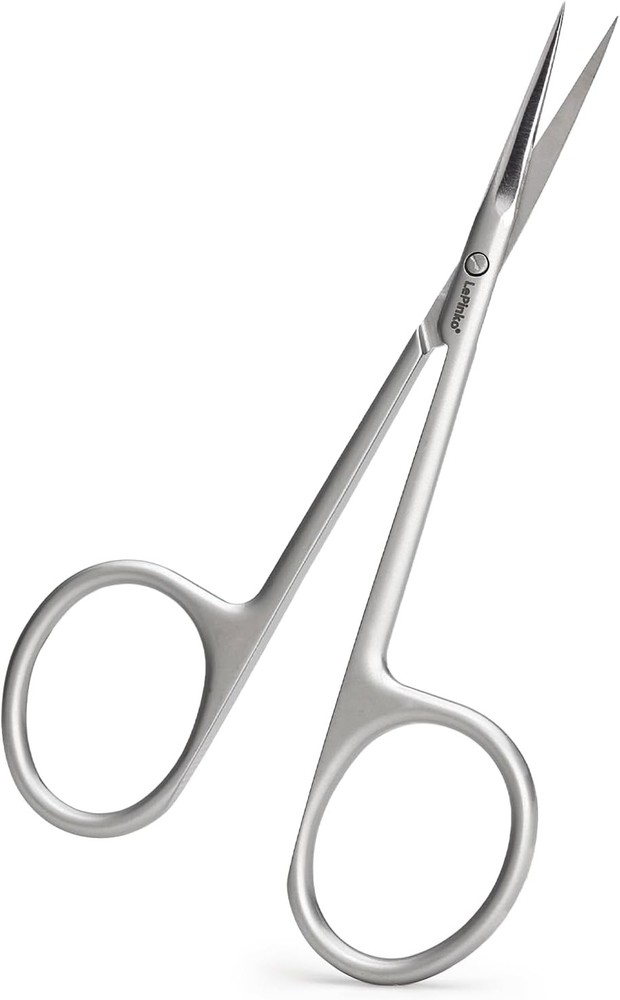 Cuticle Scissors, UPGRADED Fine Tip, for Mani and Pedi,