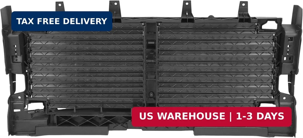HECASA Active Radiator Shutter Assembly Compatible with 2019-2023 Chevrolet Silv