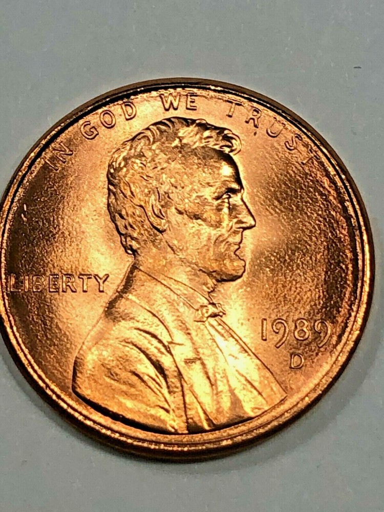 1989 P&D - Lincoln Memorial Cent Set
