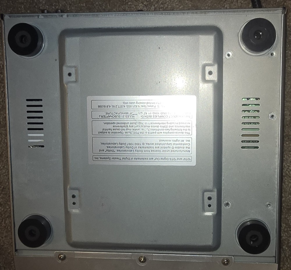 APEX AD-1010W DVD Player No Remote - Tested