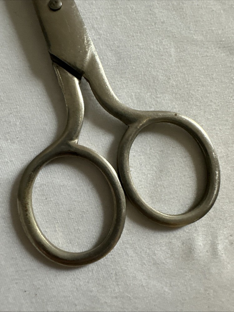 Vintage Children Scissors Stainless Signed K