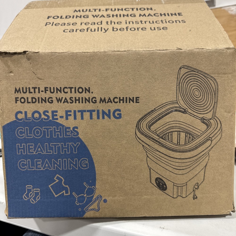 MULTI-FUNCTION FOLDING WASHING MACHINE CLOSE-FITTING MLSC-01 PURPLE 8L