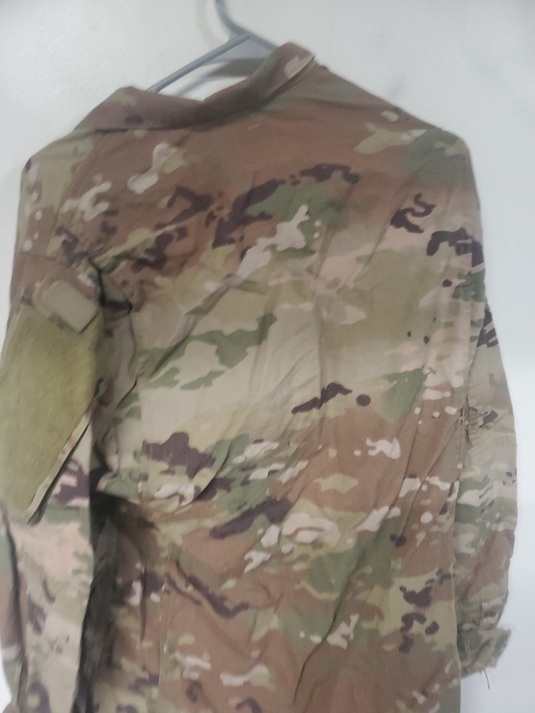 Bin# USGI Small Long Scorpion W2 OCP top jacket Flame Resistant deployment