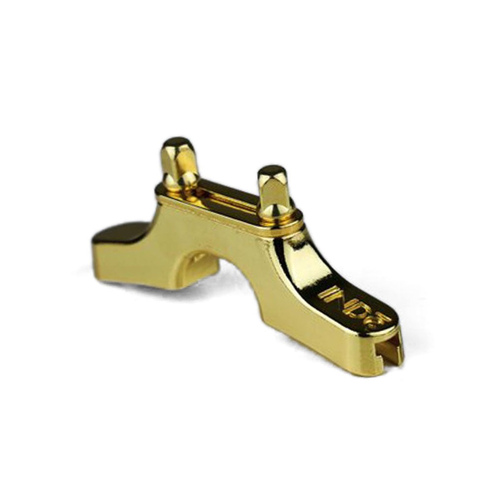 INDe Drum Labs UBP Universal Butt Plate Brass