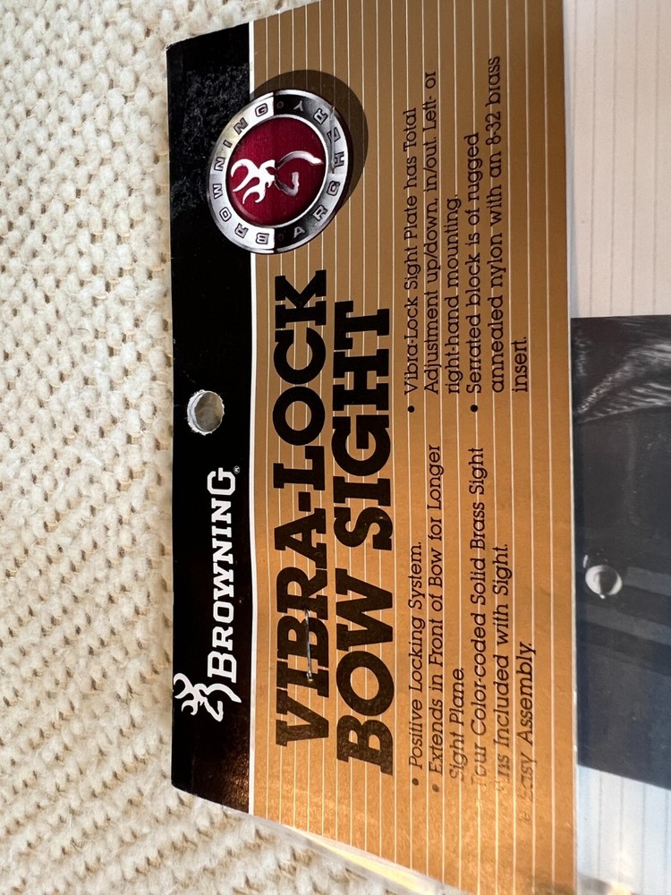 Vintage Browning Vibra-Lock Bow Sight