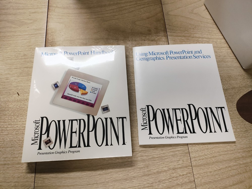 Microsoft Office 3.0 Mac Software Manual Lot Word Excel PowerPoint BOOKS ONLY