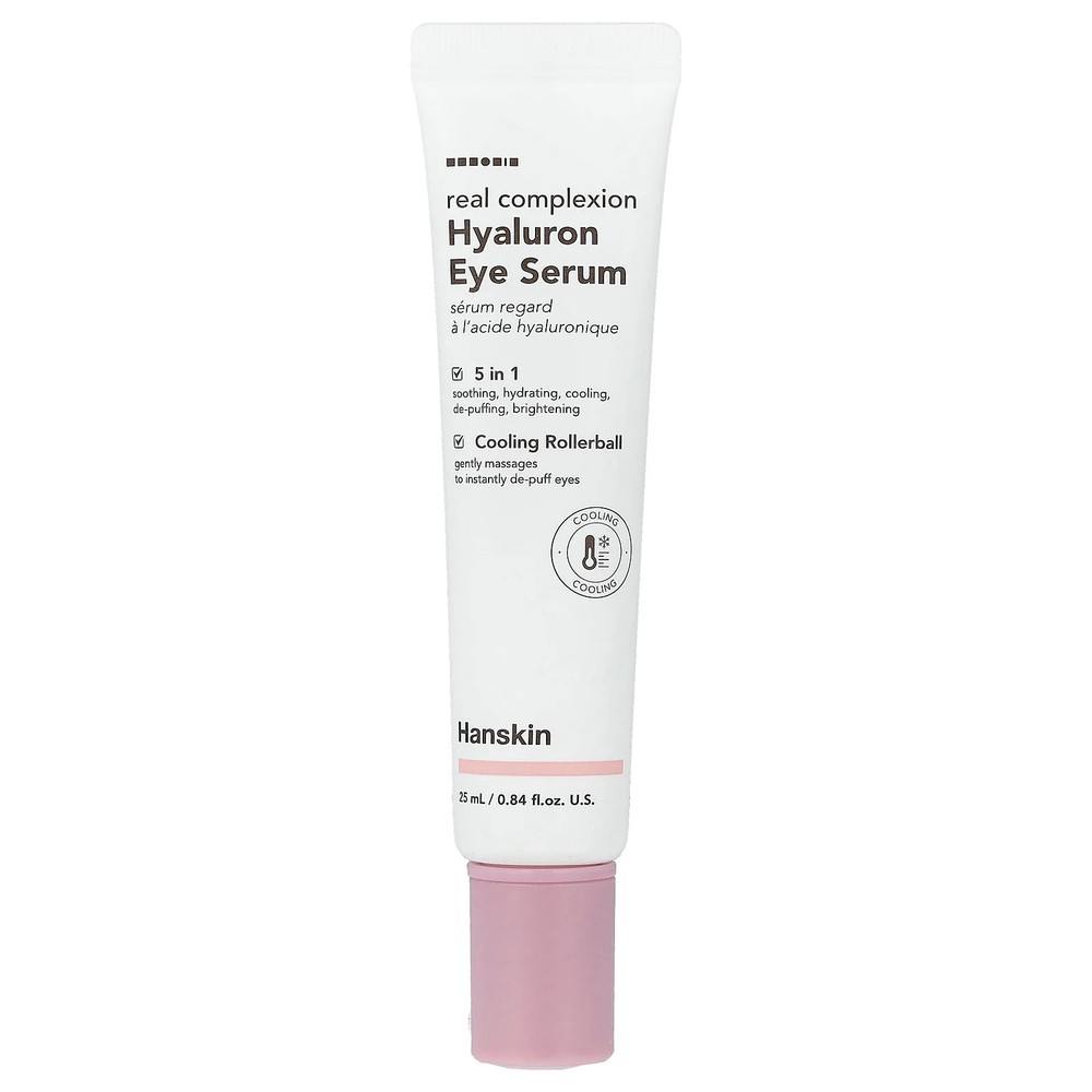 Real Complexion, Hyaluron Eye Serum, 0.84 fl oz (25 ml)