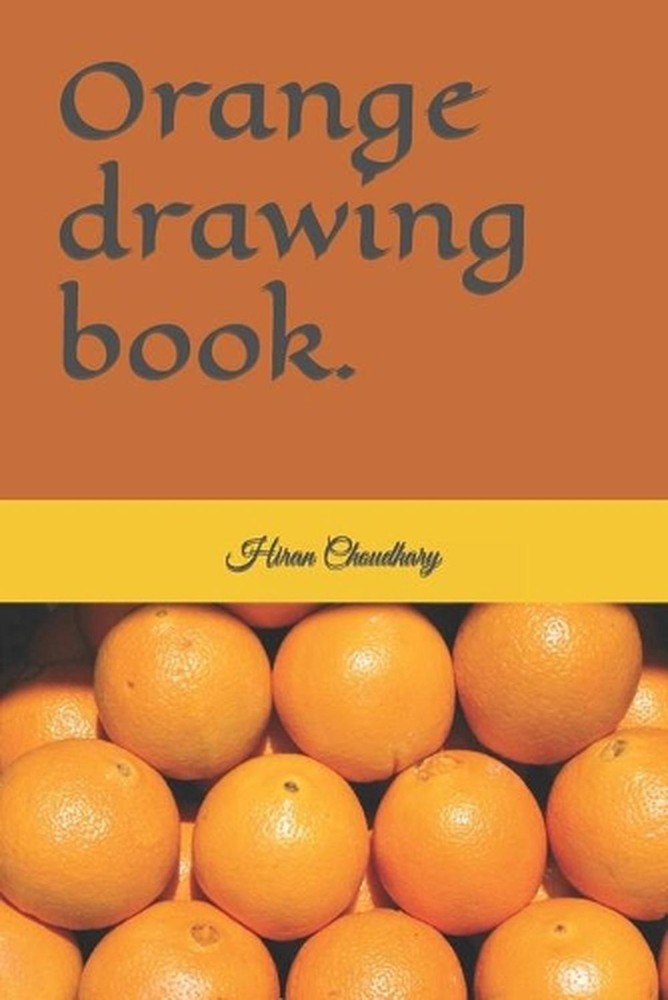 Orange drawing book.