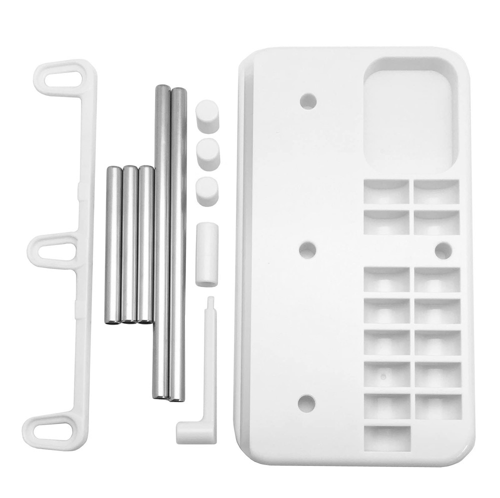 YEQIN Thread Spool Holder Stand- 3 Spools for Domestic White