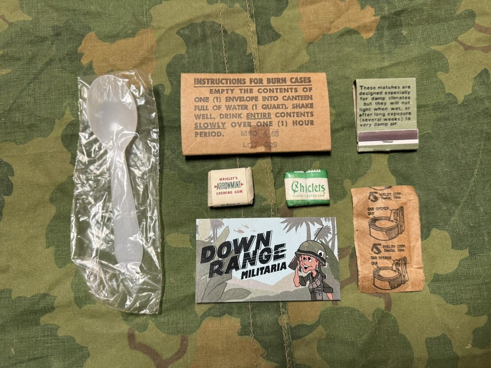 Vietnam War U.S. Personal Effects, C Ration Items LOT