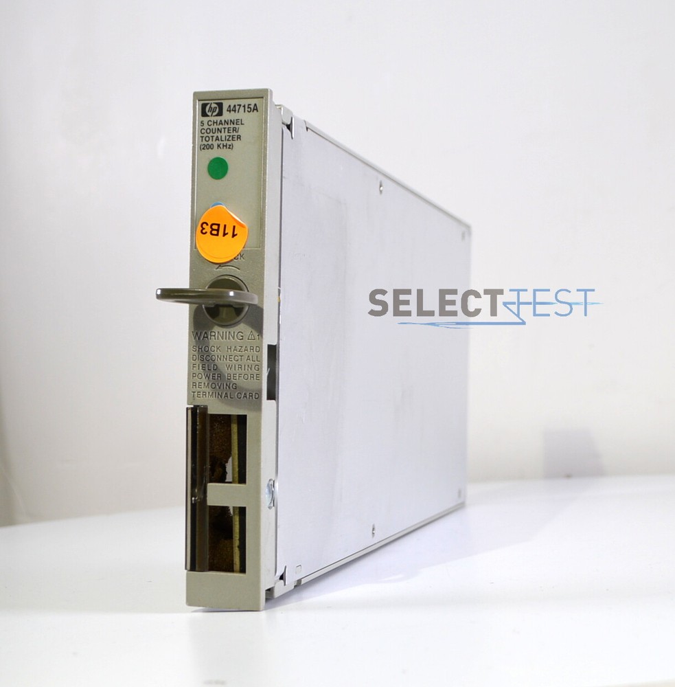 AGILENT / HP 44715A COUNTER / TOTALIZER MODULE, 5 CHANNELS, 200 KHz (REF:494)