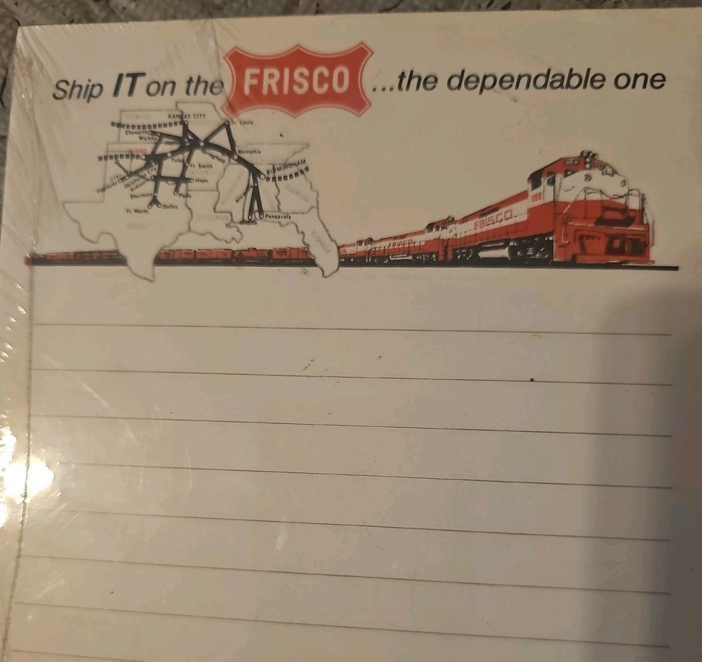 Ship IT On The Frisco The Dependable One Notepad