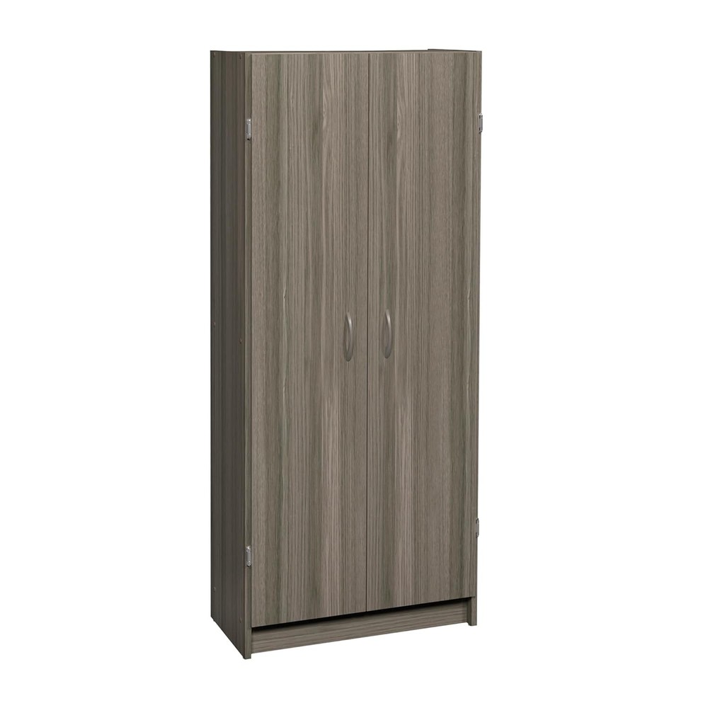 Pantry Cabinet Cupboard W/ 2 Doors Adjustable Shelves Standing Storage Kitchen