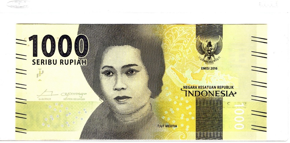 Indonesia 1000 Rupiah 2016 Uncirculated Banknote BAL306453