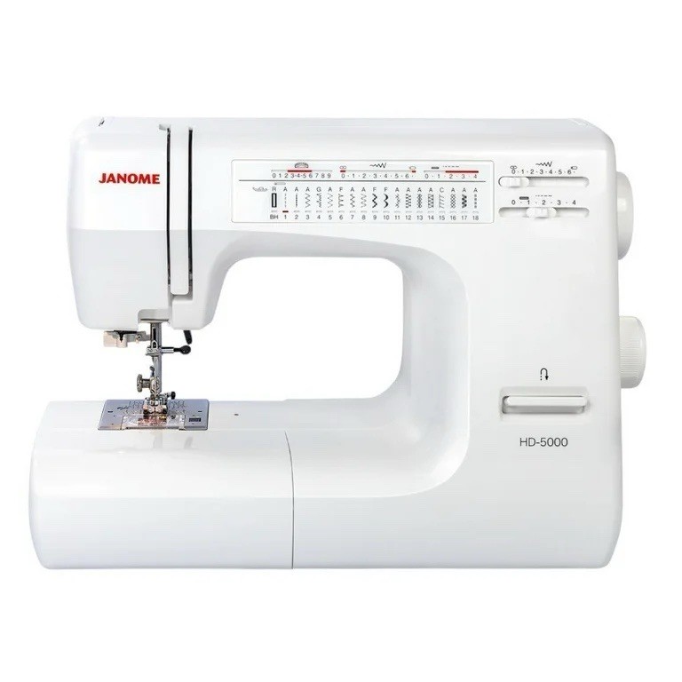Janome HD5000 Heavy Duty Sewing Machine - White
