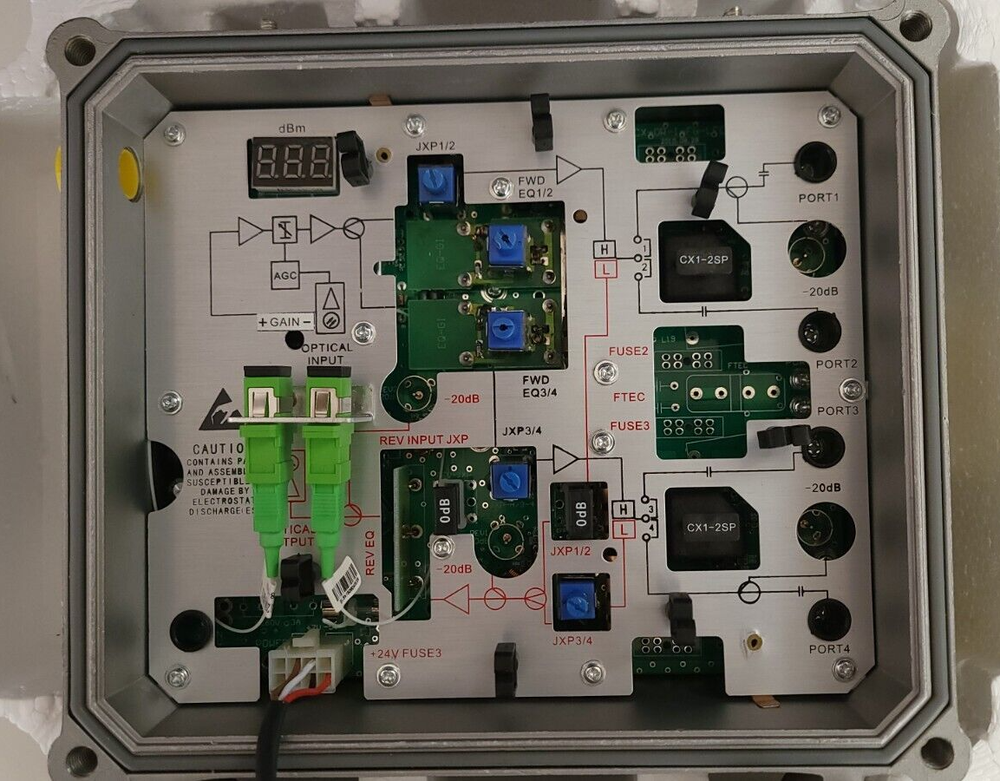 Optical Receiver OPT- 8604r Opticaltimes Optical Node Fiber Technologies