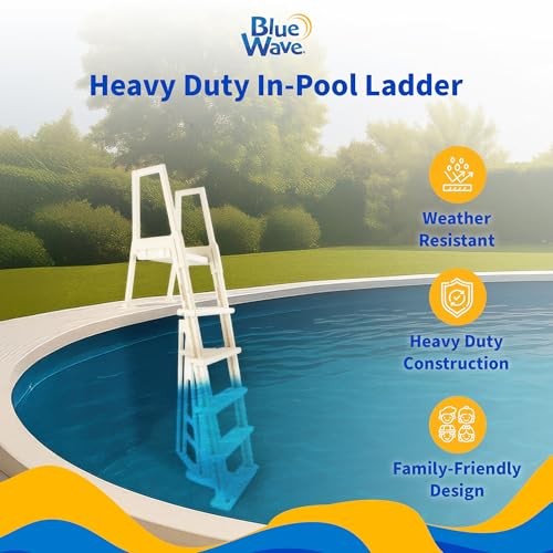 NE1175 Heavy Duty In-Pool - White Ladder