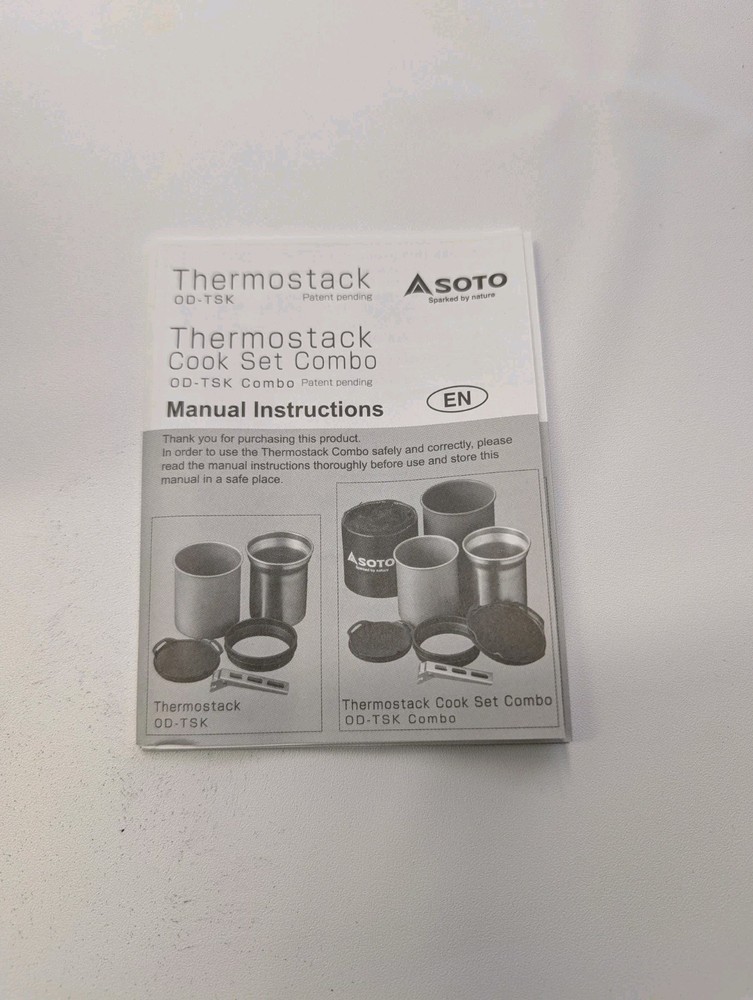 SOTO Thermostack Original & Combo Multi-Functional Camping Cookware Pot Japan